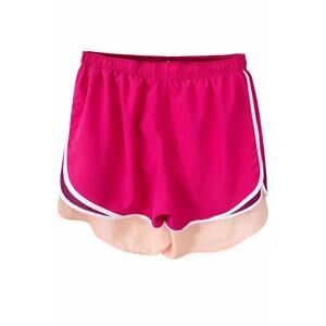 Nike Dri-FIT Running Shorts Bundle 2 Pair Womens XL Pink Peach Lined Gym Active